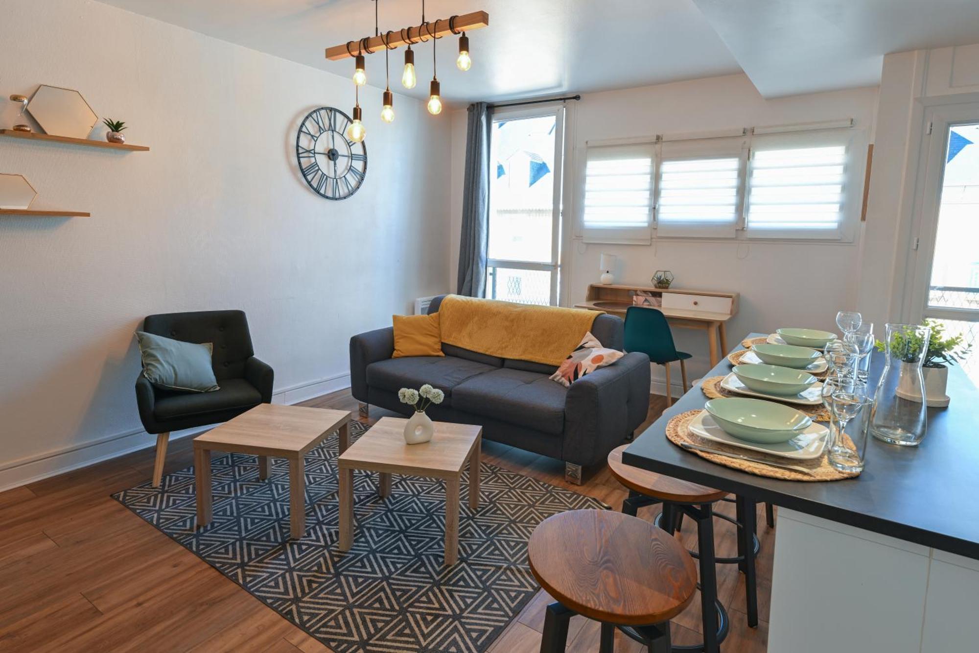 Grand Appartement Avec Balcon Hyper - Centre טרבה מראה חיצוני תמונה